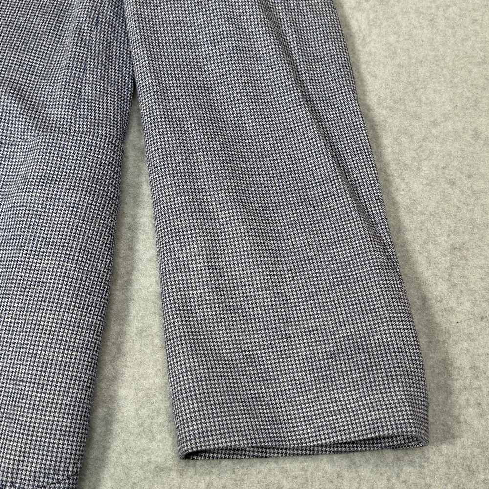Rodd & Gunn Anchorage Unstructured Sport Coat Men XL Sports Fit Blue Houndstooth
